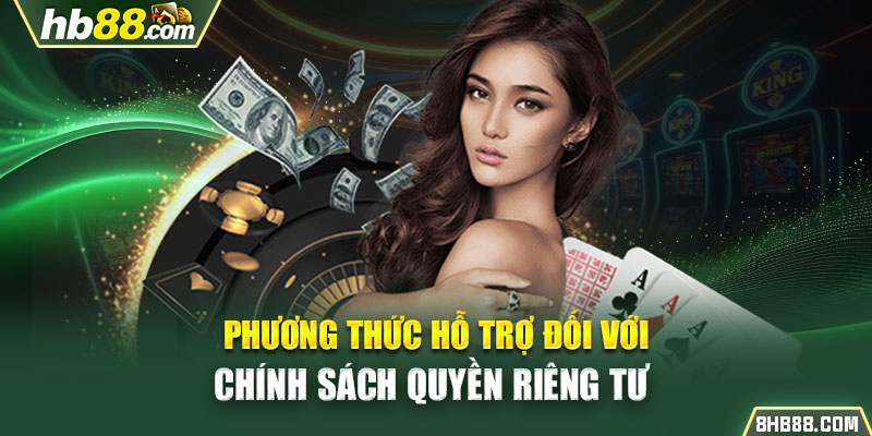 Phương thức hỗ trợ đối với chính sách quyền riêng tư 